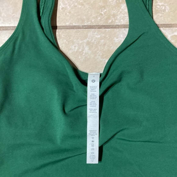 Lululemon Everglade Green Align Tank - Picture 3 of 4